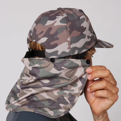  OCEAN & EARTH BINGIN LIGHTWEIGHT LEGIONNAIRE SURF CAP CAMO