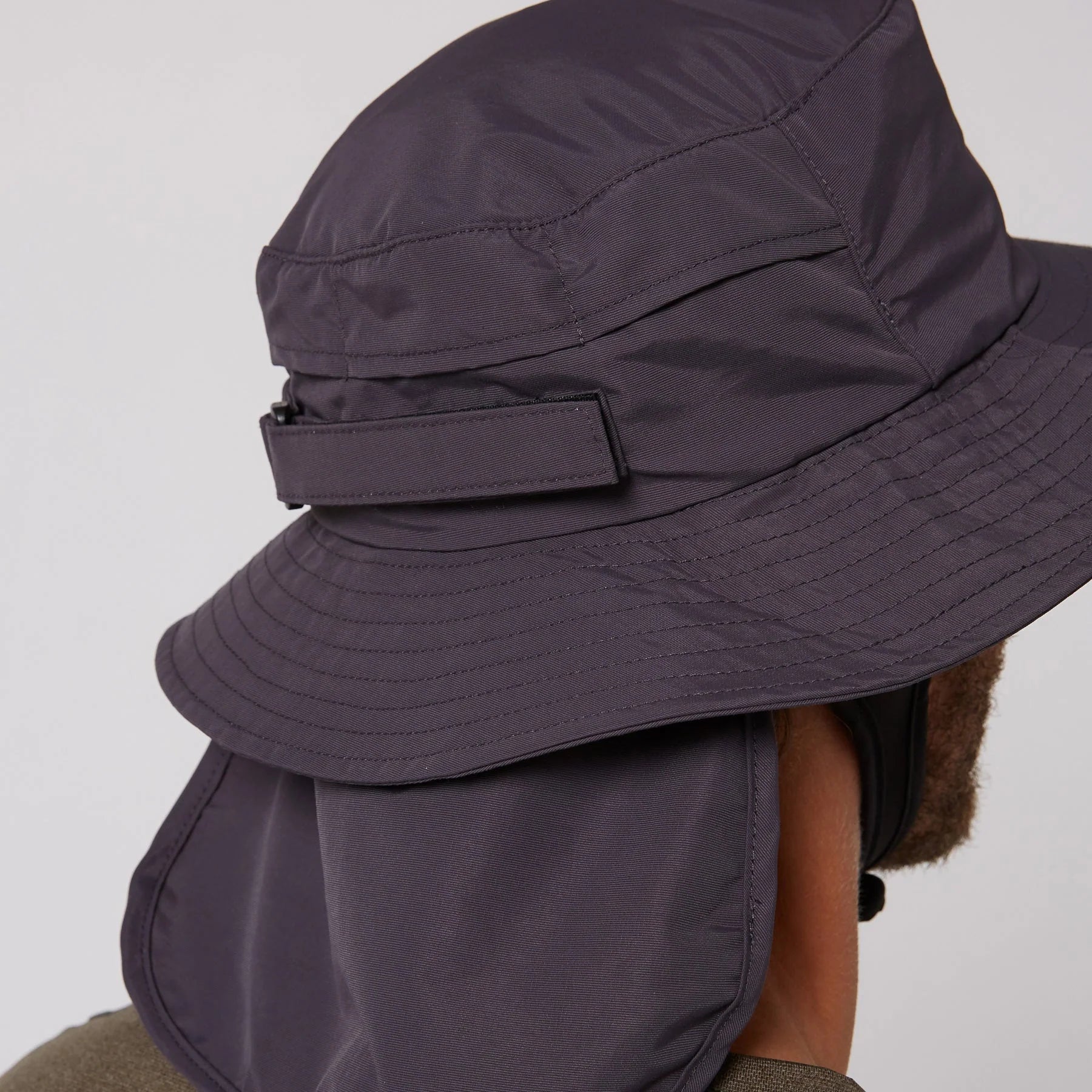  OCEAN & EARTH INDO STIFF PEAK SURF HAT CHARCOAL