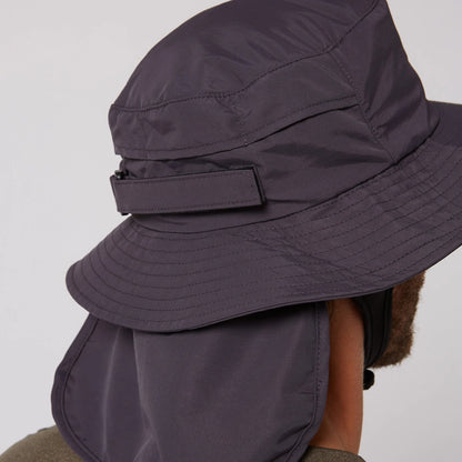 OCEAN & EARTH INDO STIFF PEAK SURF HAT CHARCOAL