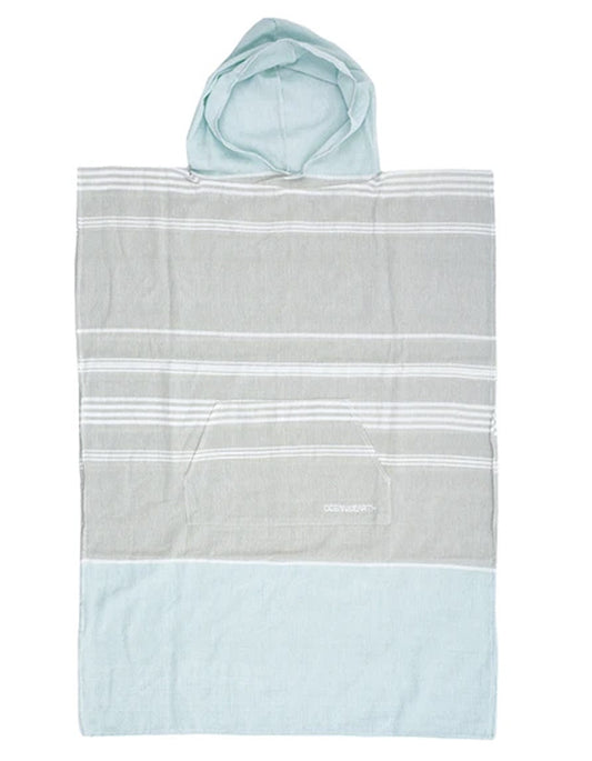  OCEAN & EARTH LADIES HOODED PONCHO SIESTA