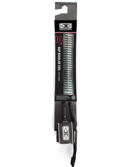  OCEAN & HEART REGULAR SUP / LONGBOARD 10'0" BLACK LEASH