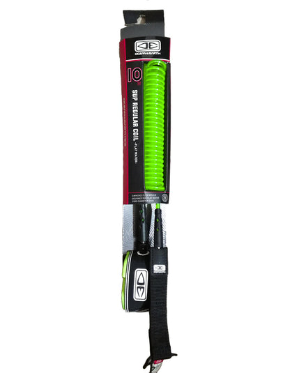  OCEAN & HEART REGULAR SUP / LONGBOARD 10'0" BLACK LEASH