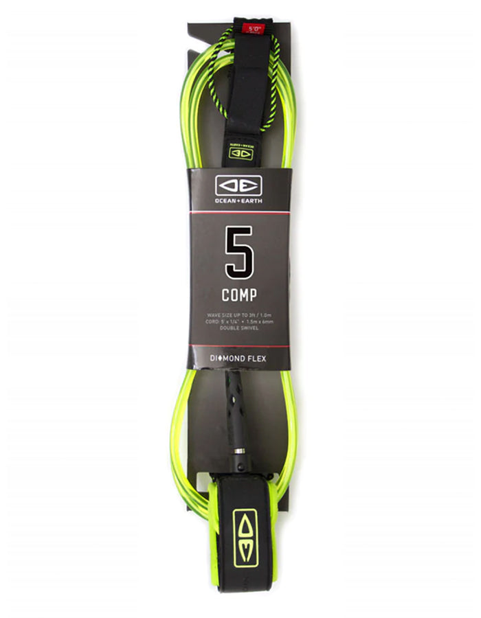  OCEAN & HEART 5'0" LEASH COMP DOUBLE SWIVEL