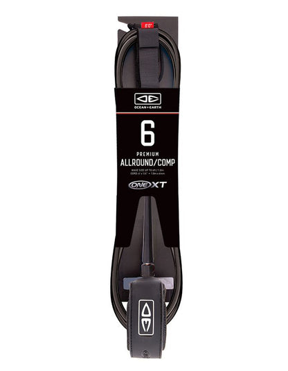  OCEAN & EARTH LEASH 6'0" PREMIUM ONE XT ALL ROUND COMP