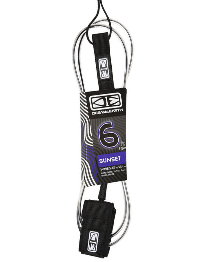  OCEAN & HEART 6'0" LEASH SUNSET MOULDED