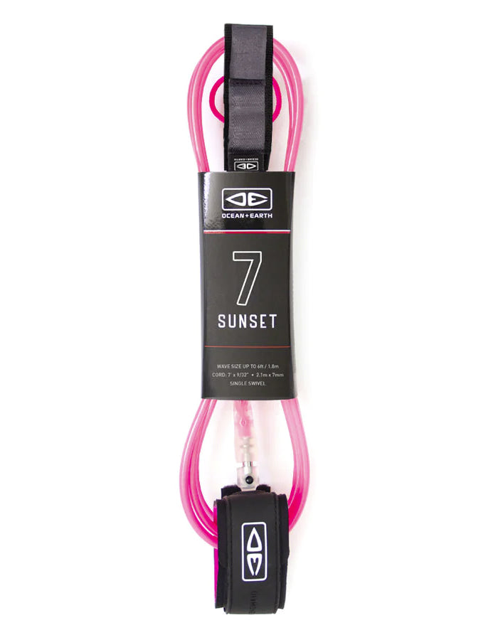  OCEAN & HEART SUNSET 7'0" LEASH SUNSET MOULDED
