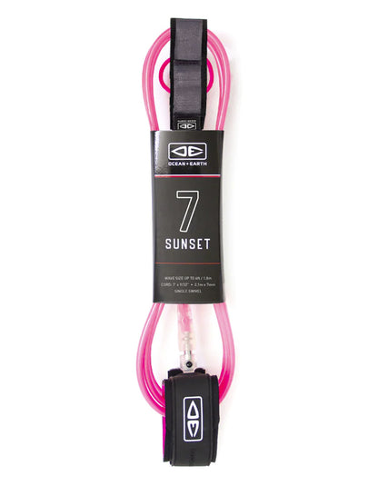  OCEAN & HEART SUNSET 7'0" LEASH SUNSET MOULDED
