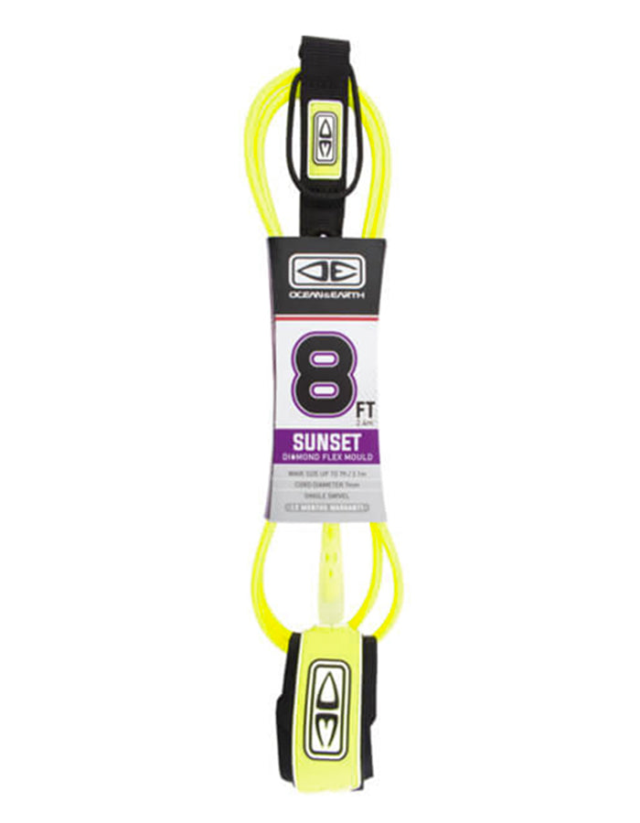  OCEAN & HEART SUNSET 8'0" MOULDED LEASH