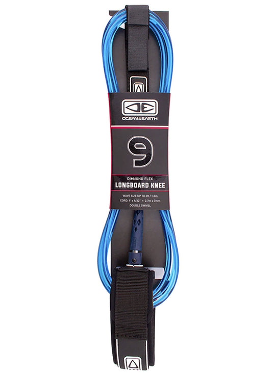  OCEAN & HEART 9'0" REGULAR KNEE LONGBOARD LEASH