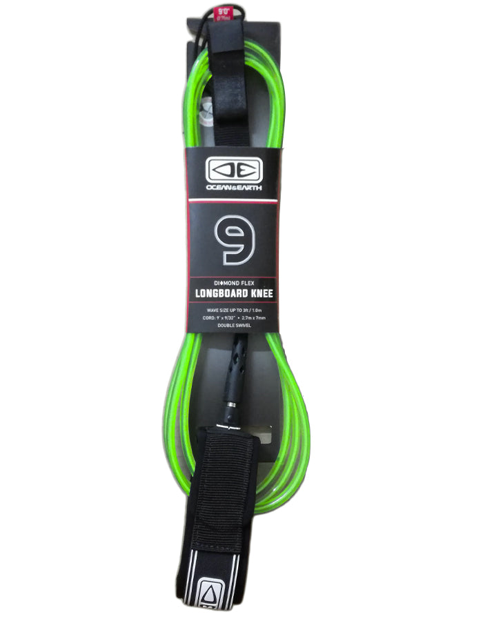 OCEAN & HEART 9'0" REGULAR KNEE LONGBOARD LEASH