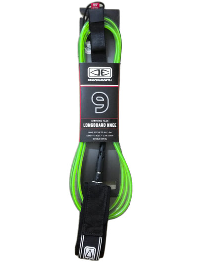  OCEAN & HEART 9'0" REGULAR KNEE LONGBOARD LEASH