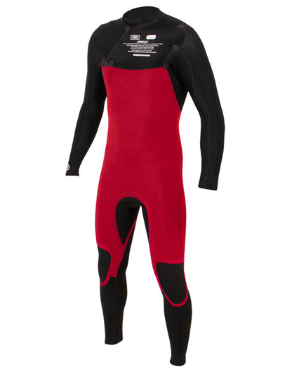  OCEAN EARTH WETSUIT MENS FREE-FLEX 4/3 CHEST ZIP