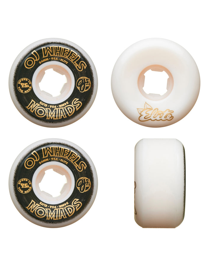  OJ WHEELS ELITE NOMADS WHEELS 54MM