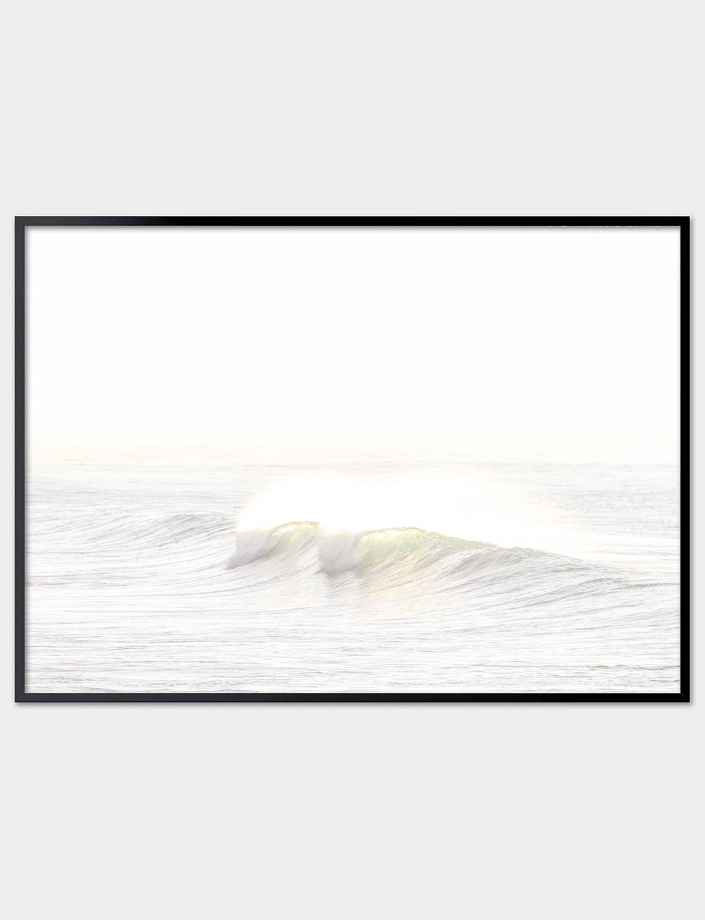  TWIN WAVES SURF PHOTO PRINT