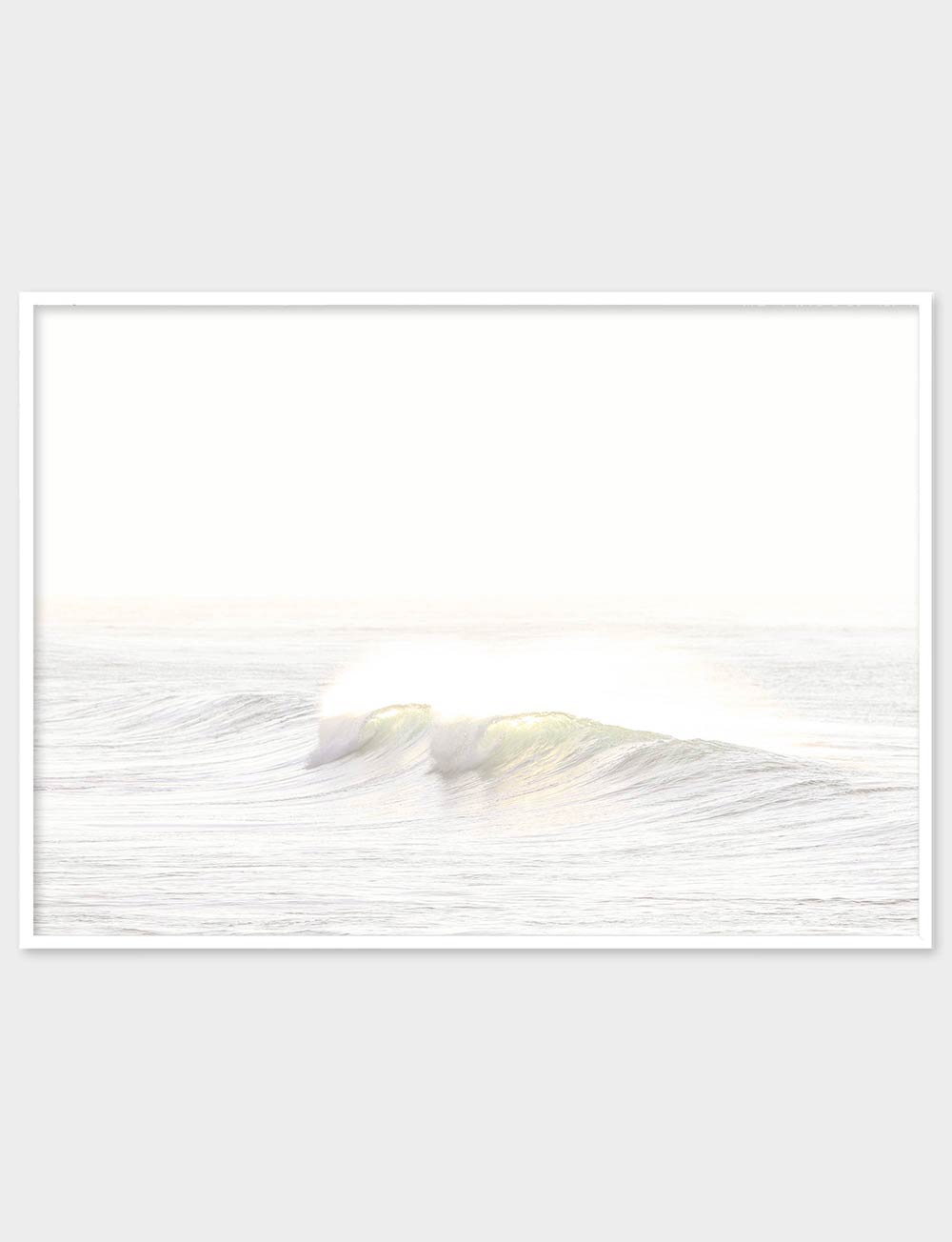  TWIN WAVES SURF PHOTO PRINT