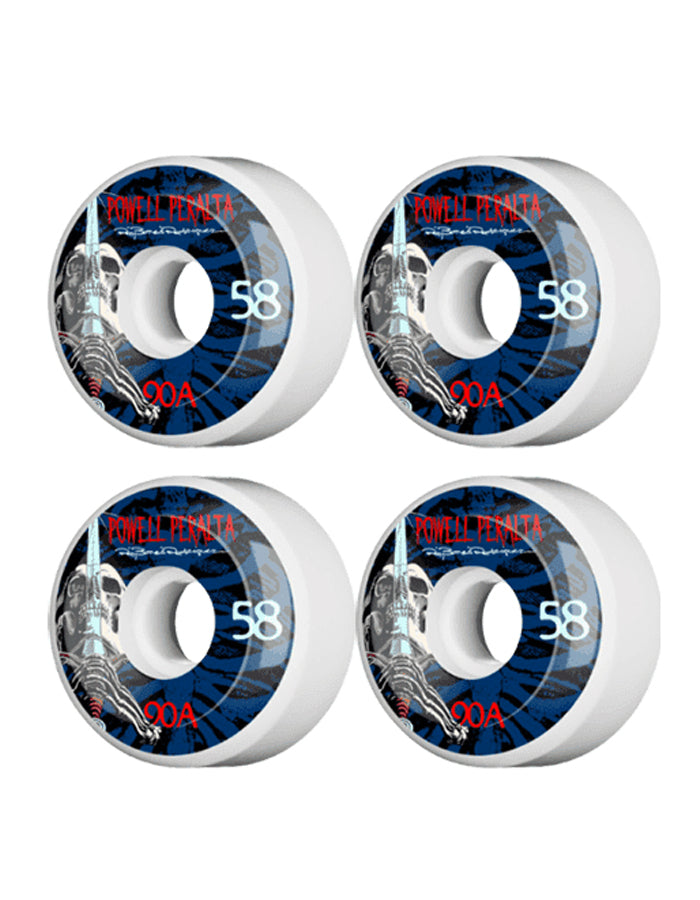  POWELL PERALTA RAY ROD SKULL & SWORD 58MM 90A