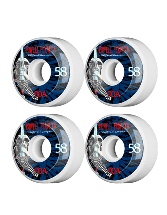  POWELL PERALTA RAY ROD SKULL & SWORD 58MM 90A