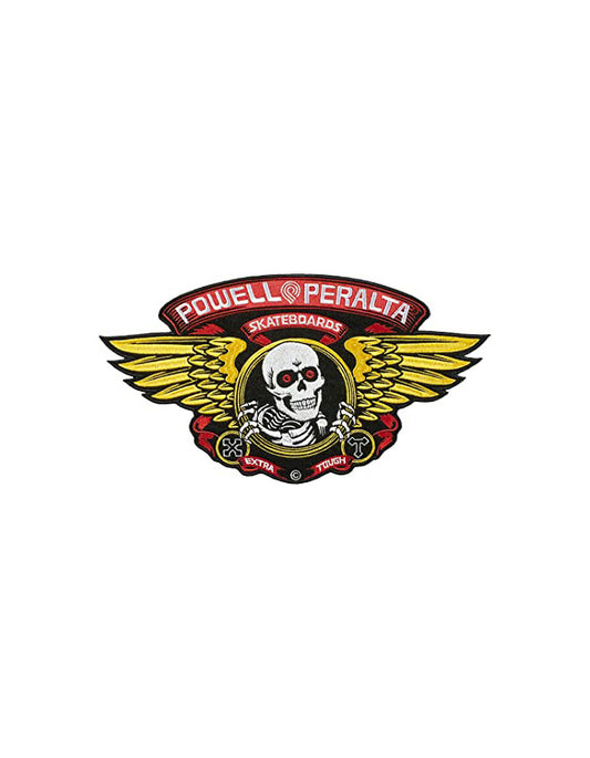  POWELL PERALTA WINGED RIPPER PATCH 12.5 X 7 CM
