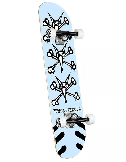  POWELL PERALTA 8" VATO RATS SKATE COMPLETE BLUE