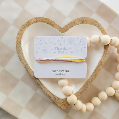  PURA VIDA THANK YOU BRACELET CARD