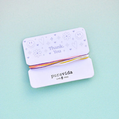  PURA VIDA THANK YOU BRACELET CARD