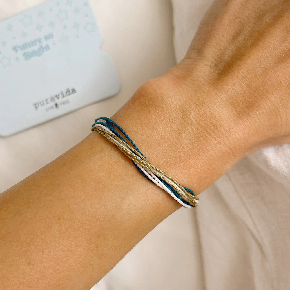  PURA VIDA FUTURE SO BRIGHT BRACELET CARD