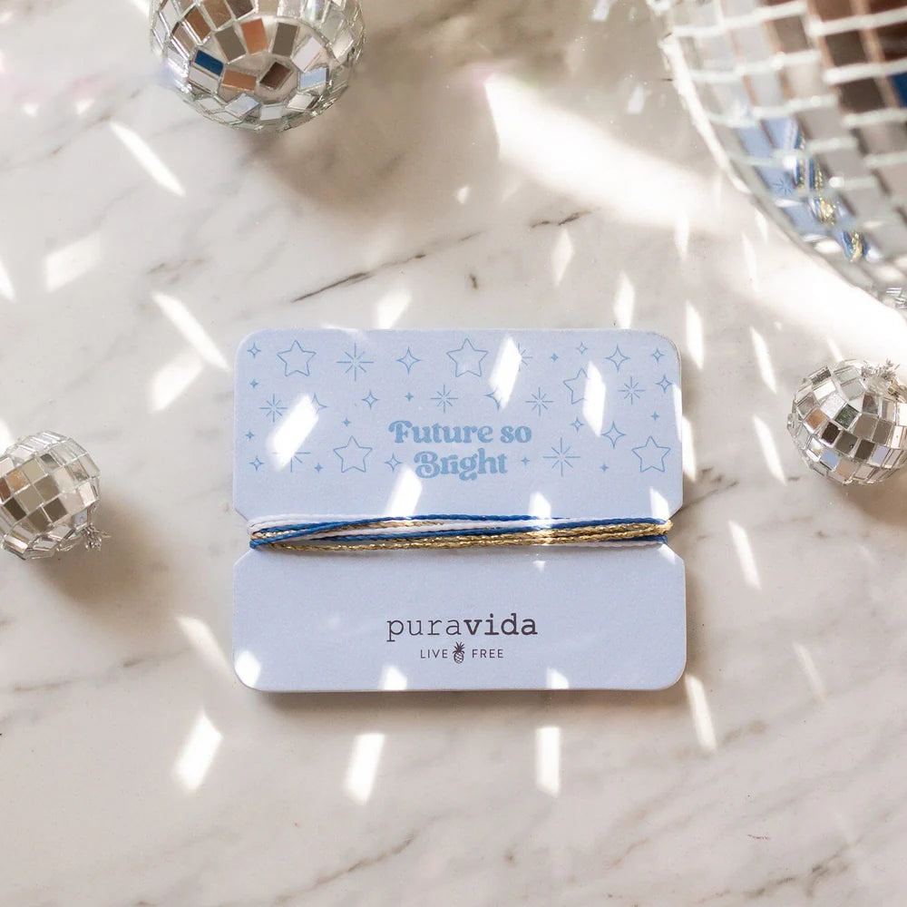  PURA VIDA FUTURE SO BRIGHT BRACELET CARD