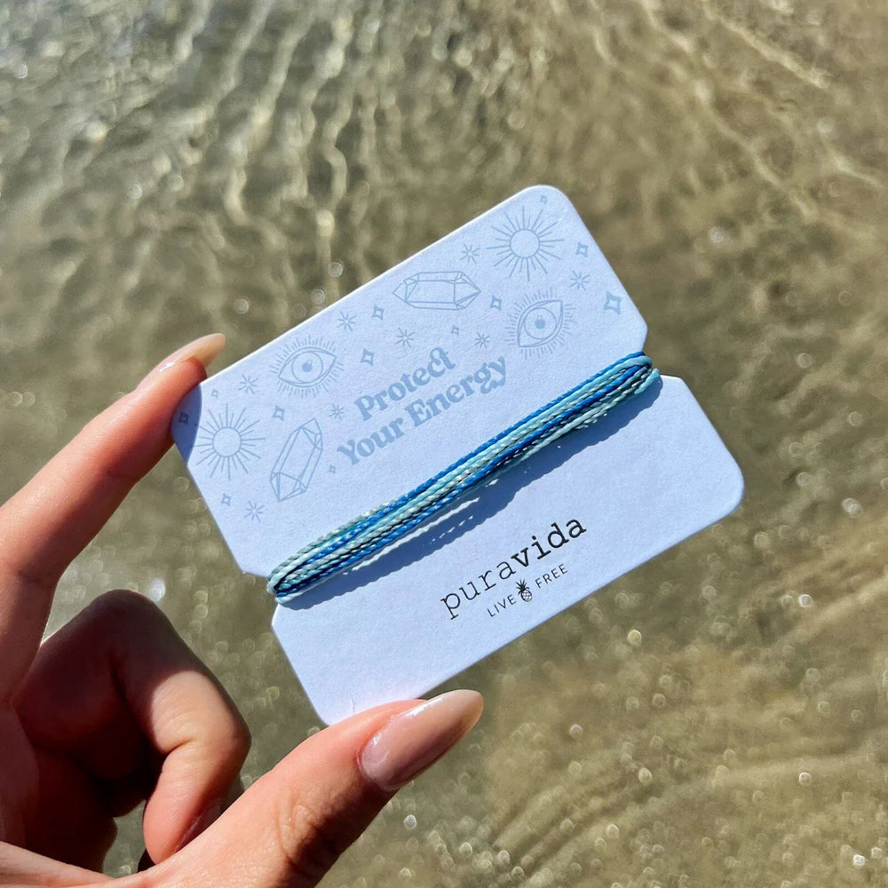  PURA VIDA PROTECT YOUR ENERGY BRACELET CARD