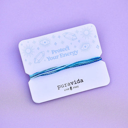 PURA VIDA PROTECT YOUR ENERGY BRACELET CARD