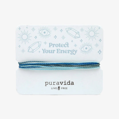  PURA VIDA PROTECT YOUR ENERGY BRACELET CARD