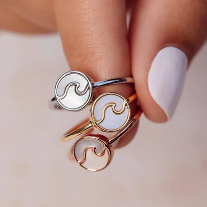  PURA VIDA ENCINITAS RING SILVER