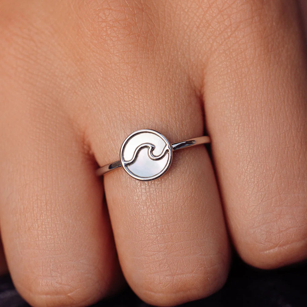  PURA VIDA ENCINITAS RING SILVER