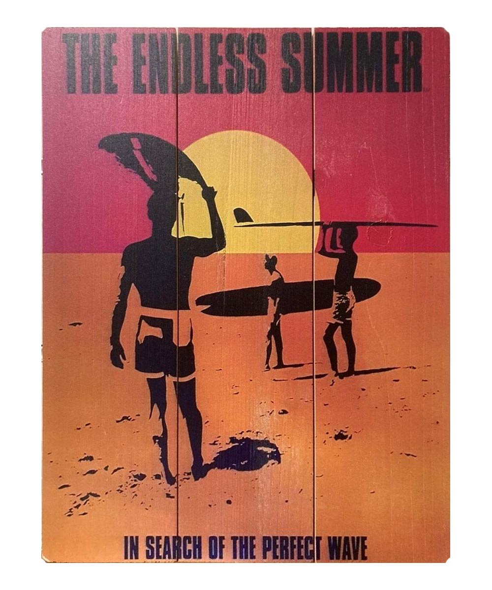  VINTAGE ISLANDS SURF FRAME WOODEN ENDLESS SUMMER