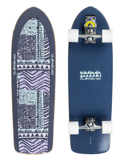  QUIKSILVER 32.8" SURFSKATE PSYCHED PWRD BY SMOOTHSTAR