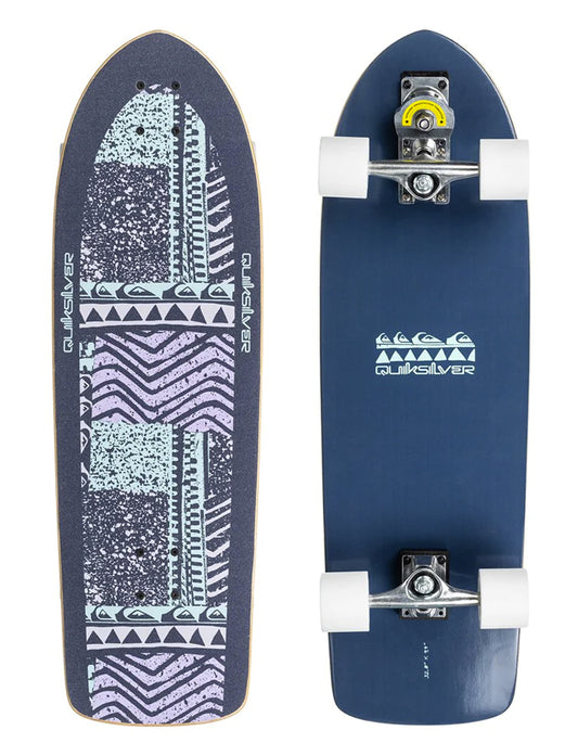  QUIKSILVER 32.8" SURFSKATE PSYCHED PWRD BY SMOOTHSTAR