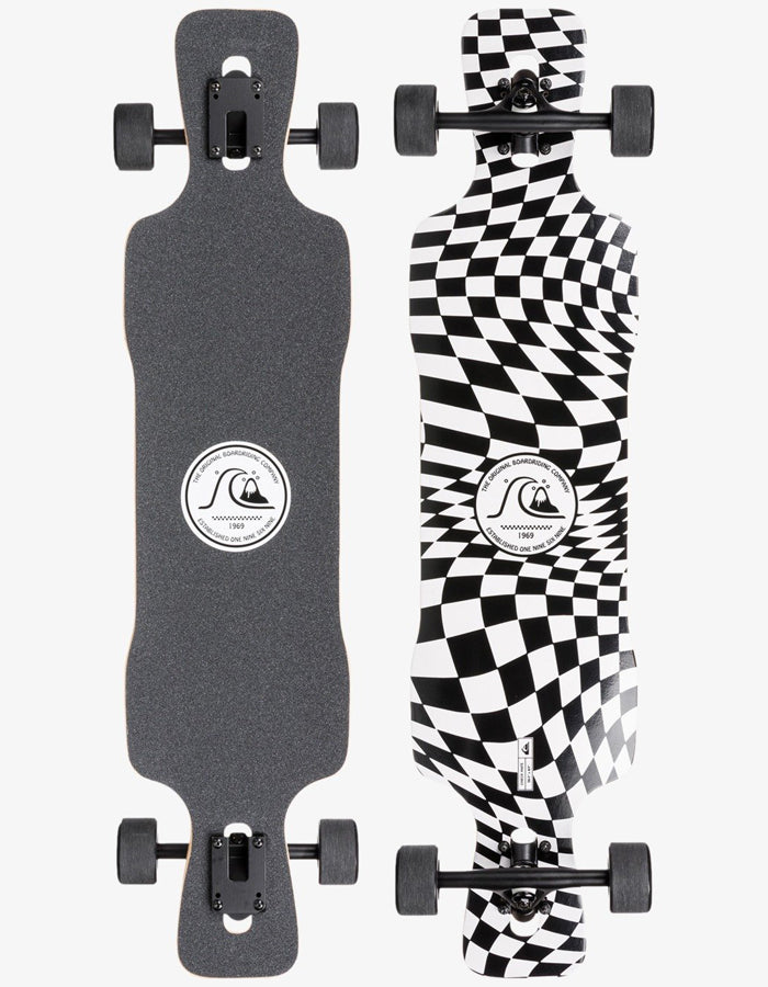  QUIKSILVER 38.5" LONGBOARD SKATE CHECK MATE