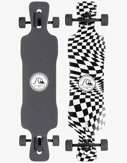 QUIKSILVER 38.5" LONGBOARD SKATE CHECK MATE