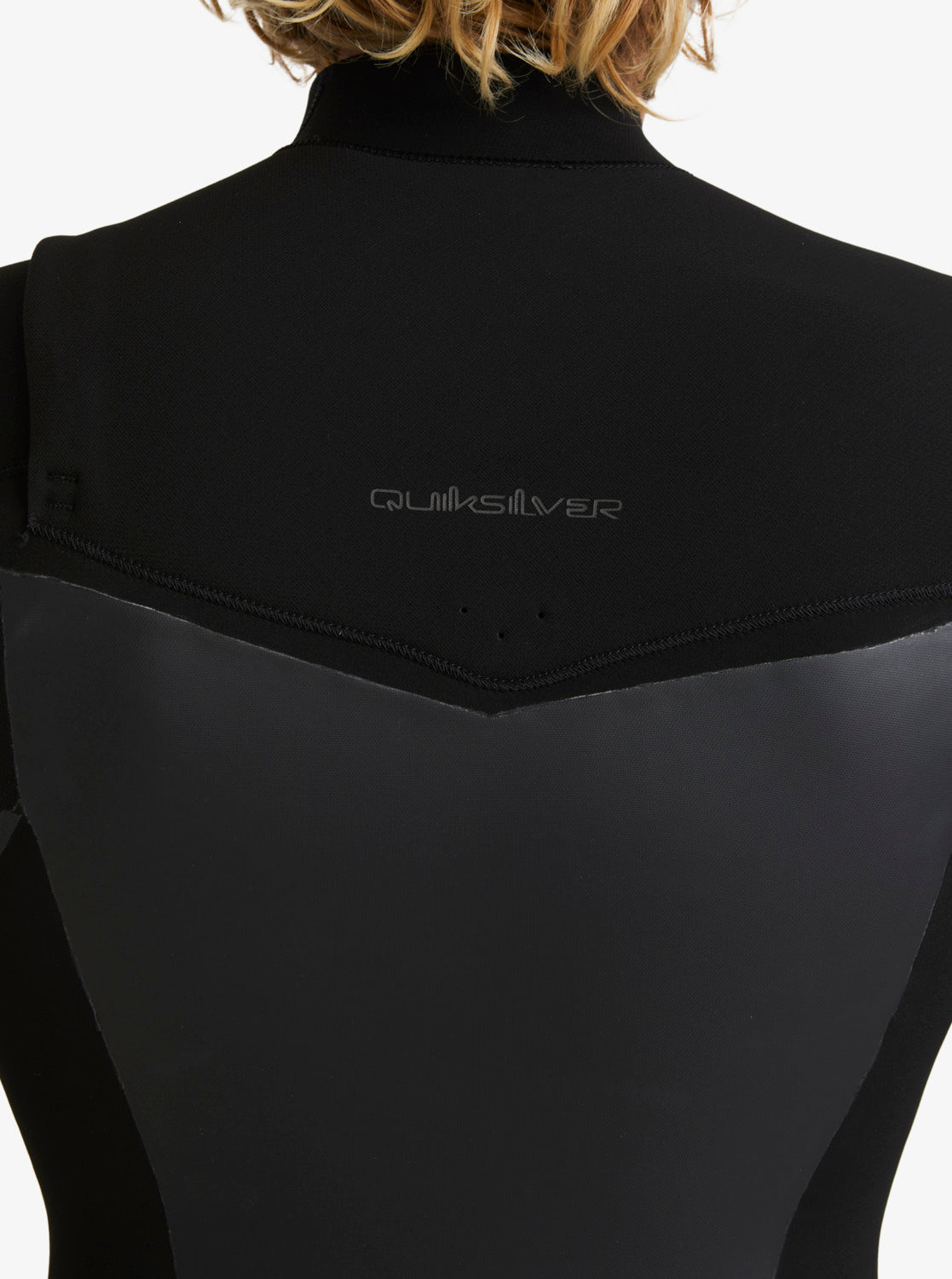 QUIKSILVER 4/3 MARATHON SESSION CHEST ZIP WETSUIT BLACK