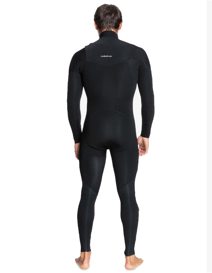  QUIKSILVER 5/4/3 EVERYDAY SESSIONS CHEST ZIP WETSUIT BLACK