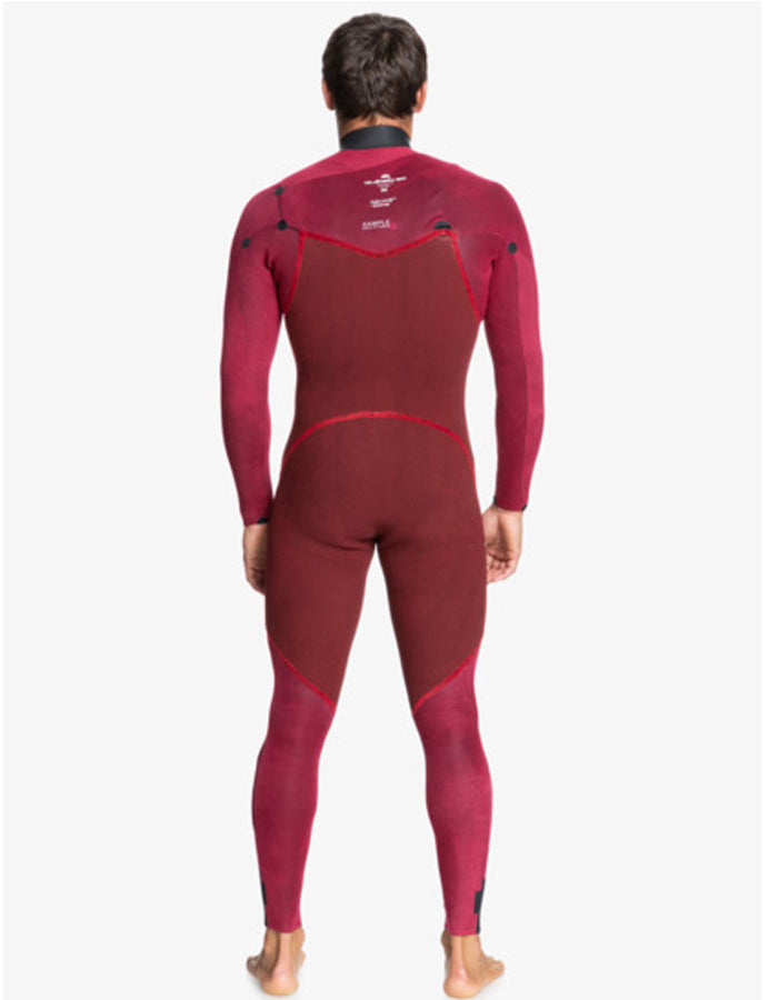  QUIKSILVER 4/3 EVERYDAY SESSIONS CHEST ZIP WETSUIT BLACK