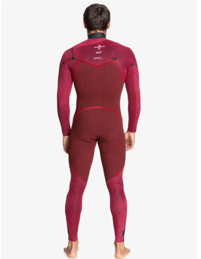  QUIKSILVER 4/3 EVERYDAY SESSIONS CHEST ZIP WETSUIT BLACK