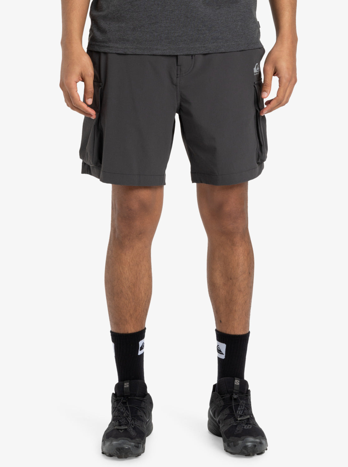  QUIKSILVER RUN ASHORE 18" BERMUDA CARGO PHANTOM