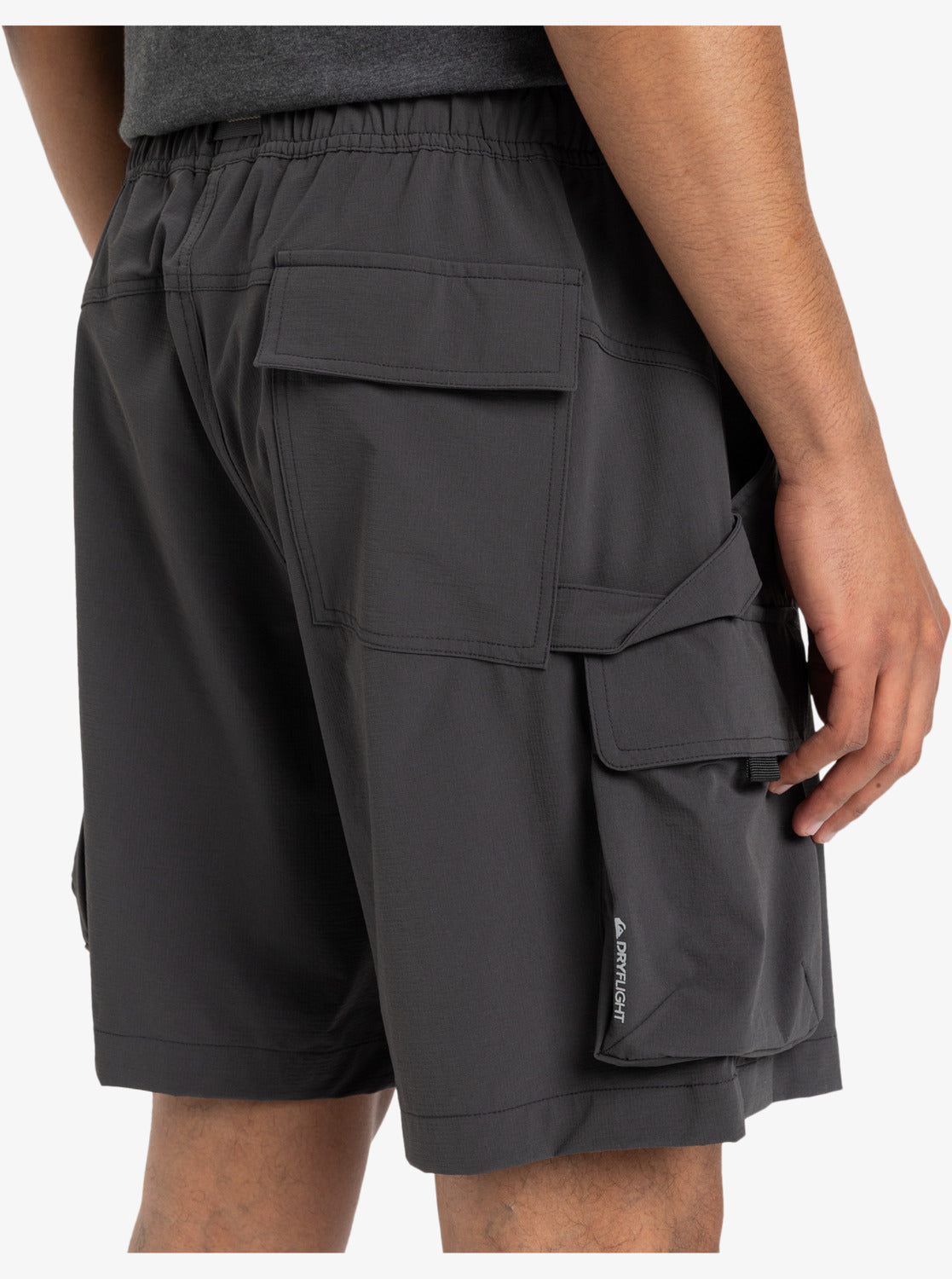  QUIKSILVER RUN ASHORE 18" BERMUDA CARGO PHANTOM