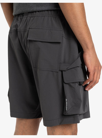  QUIKSILVER RUN ASHORE 18" BERMUDA CARGO PHANTOM