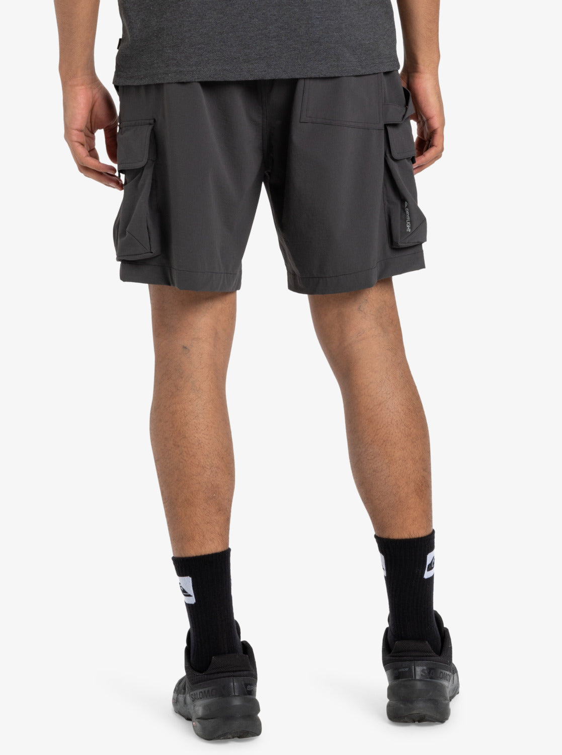  QUIKSILVER RUN ASHORE 18" BERMUDA CARGO PHANTOM