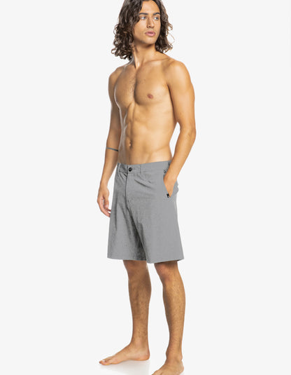  QUIKSILVER WALKSHORT UNION HEATHER AMPHIBIAN 19"