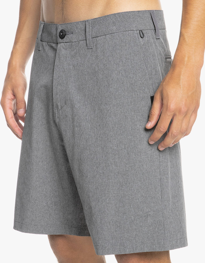  QUIKSILVER WALKSHORT UNION HEATHER AMPHIBIAN 19"