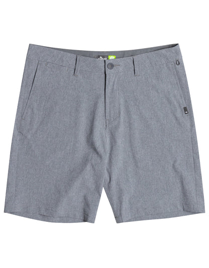  QUIKSILVER WALKSHORT UNION HEATHER AMPHIBIAN 19"