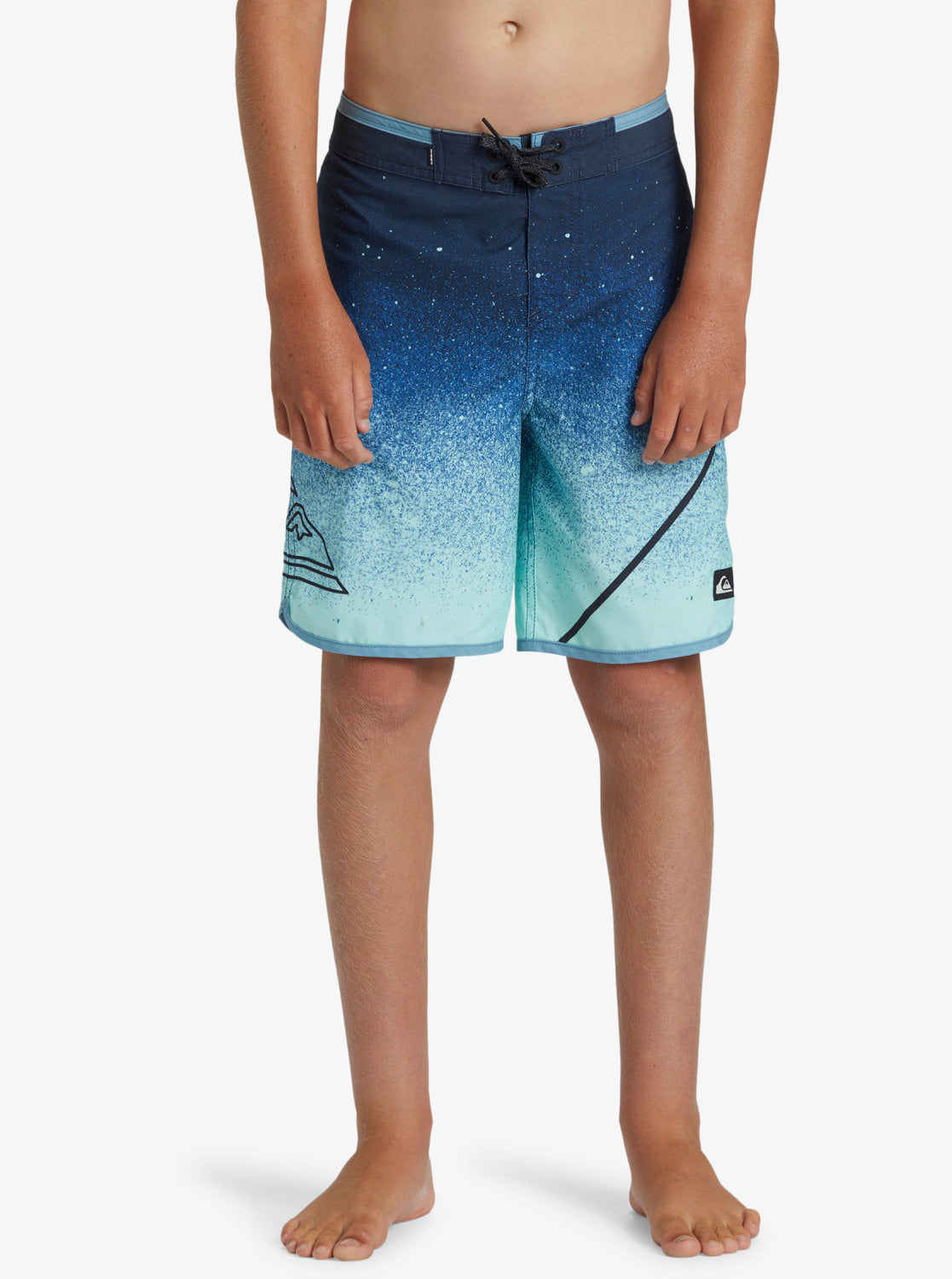  QUIKSILVER BOARDSHORTS EVERYDAY NEW WAVE 17" BOYS 8-16