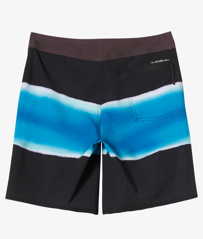  QUIKSILVER BOARDSHORTS SURFSILK RADICAL SCALLOP 16" BOYS 8-16